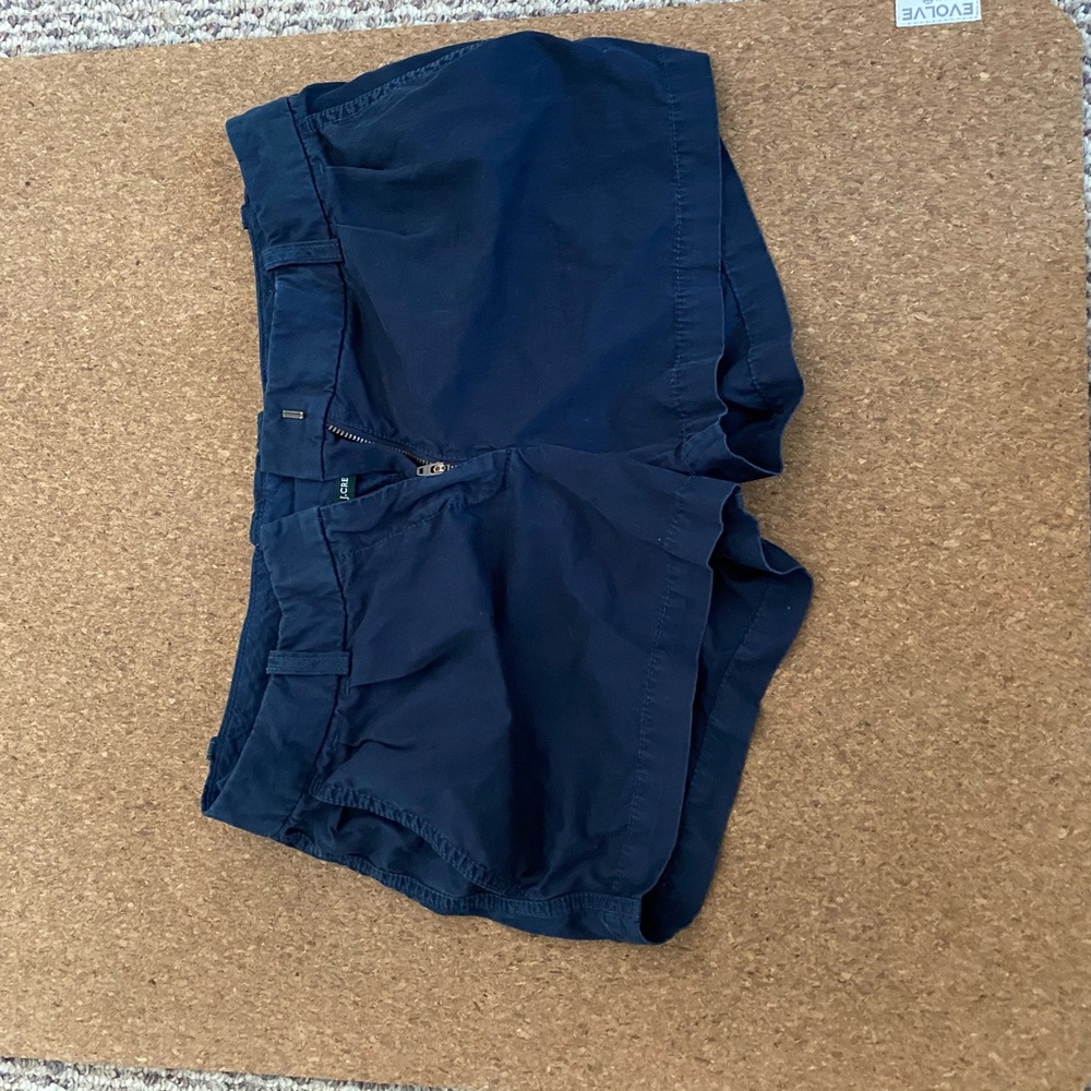 J. Crew shorts navy blue size 4 3in inseam